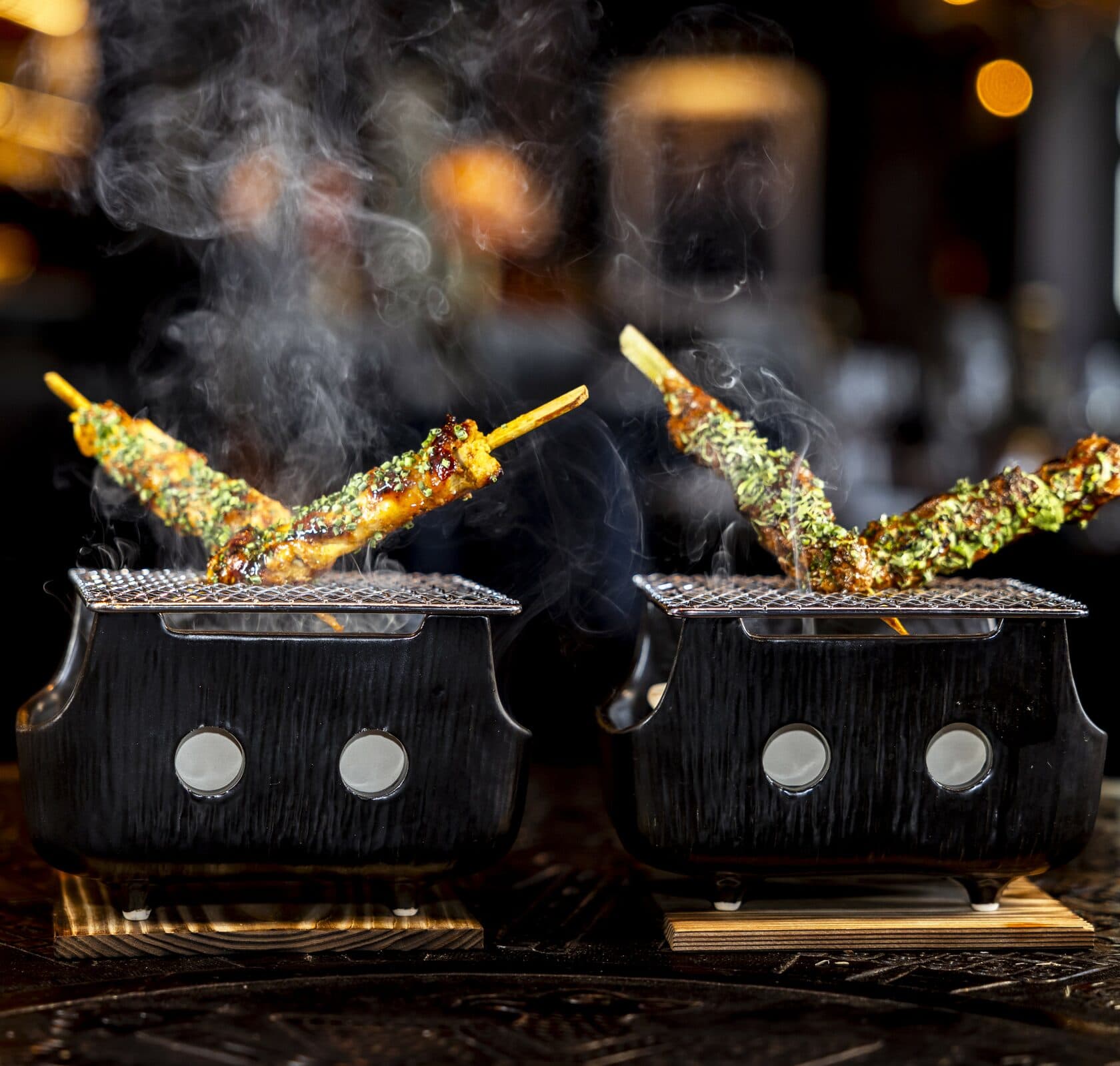 Mysterious luxury restaurant with exotic cuisine image 7