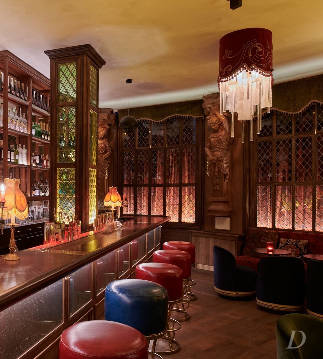 Bohemian bar with hidden second floor image 1